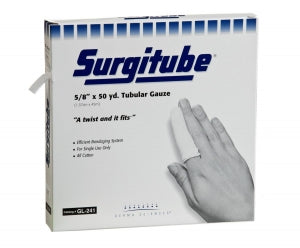 Derma Sciences Surgitube Tubular Gauze - Surgitube Tubular Gauze 0.63" x 50 yd. Size 1P White - GL241