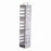 Worthington Inventory Control Systems - INVENTORY RACK, SS, 13-SHELF, 25-CELL - 366919