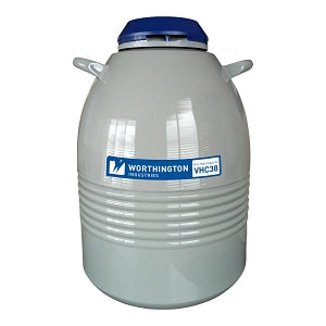 Worthington HC Series Cryogenic Refrigerator - REFRIGERATOR, LIQUID NITROGEN, 6 CANI, 38L - 367927