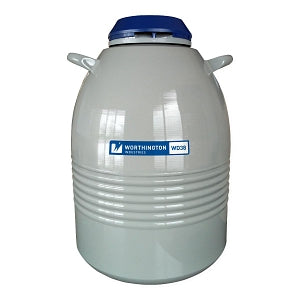 Worthington LN Series Cryogenic Refrigerator - REFRIGERATOR, LIQUID N2, 10 CAN, DUAL, 38L - 370354