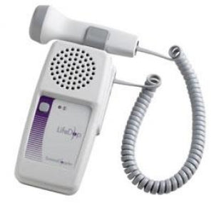 Wallach LifeDop 150 Series Portable Nondisplay Dopplers - LifeDop 150 Series Doppler Probe with Audio Recorder, 2 MHz - L150A-SD2