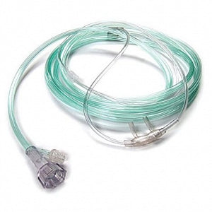 Westmed C02 and 02 Nasal Cannulas - Cannula, Adult, CO2/O2, Male Luer, 10' - 0538