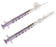 Westmed Inc Arterial Line Syringes - Pulset 1 cc Arterial Blood Gas Syringe with 25 U Balanced Heparin and 25G x 5/8" Needle - 3105