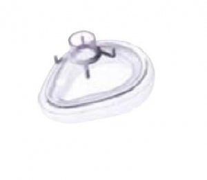 Westmed Inc 800 Series Durable Blow Molded Cushion Masks - Pediatric Face Mask with Hook Ring - 7-9803