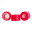 DWK Life Sciences Wheaton Snap Cap with PTFE / Silicone Septa - CAP, SNAP, RED, PTFE / SIL STOPPER, 7MM, 100/PK - 07-0045R