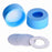 DWK Life Sciences Wheaton Snap Cap with PTFE Disk Septa - CAP, SNAPTIN, BLUE, PTFE SEPTA, 11MM - 11-0051BT
