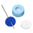 DWK Life Sciences Wheaton Snap Cap with PTFE / Silicone Septa - CAP, SNAP, BLUE, PRECUT, PTFE / SIL SEPTA, 11MM - 11-0054B