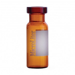 DWK Wheaton 11 mm Amber Crimp Vials with Marking Patches - VIAL, GLS, AMBER, W/PATCH, CRIMP, 11MM, 2ML - 11-2200