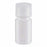 DWK Life Sciences Wheaton Starlin Natural Color Bottle - Starlin Narrow-Mouth Round HDPE Plastic Bottle, Natural Color, 15 mL - 209044