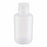 DWK Life Sciences Wheaton Starlin Natural Color Bottle - Starlin Narrow-Mouth Round HDPE Plastic Bottle, Natural Color, 125 mL - 209047