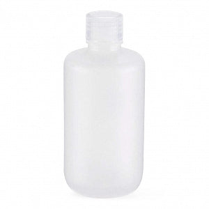 DWK Life Sciences Wheaton Starlin Natural Color Bottle - Starlin Narrow-Mouth Round HDPE Plastic Bottle, Natural Color, 250 mL - 209048