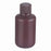 DWK Life Sciences Wheaton Starlin Amber Color Bottle - Starlin Narrow-Mouth Round HDPE Plastic Bottle with Attached Cap and No-Drip Pour Lip, Amber, 60 mL - 209126