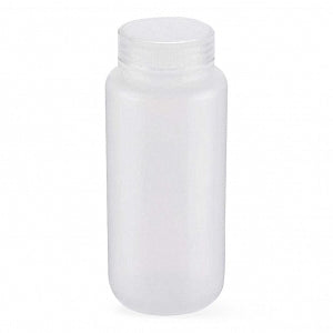 DWK Life Sciences Wheaton Starline WM Bottle - Starline LDPE Bottle with Wide Mouth, Natural, 500 mL - 209429