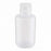 DWK Life Sciences Wheaton Starlin Natural Color Bottle - Starlin Wide-Mouth Round HDPE Plastic Bottle with Screw Top, Natural Color, 125 mL - 209547