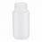 DWK Life Sciences Wheaton Starlin Natural Color Bottle - Starlin Wide-Mouth Round HDPE Plastic Bottle with Screw Top, Natural Color, 250 mL - 209548