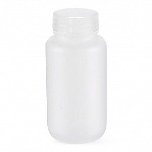 DWK Life Sciences Wheaton WM PP Star Bottle - Wide-Mouth Round Polypropylene Star Bottle, Natural Color, 250 mL - 209668
