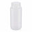 DWK Life Sciences Wheaton WM PP Star Bottle - Wide-Mouth Round Polypropylene Star Bottle, Natural Color, 500 mL - 209669