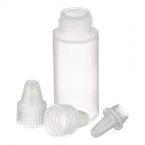DWK Life Sciences Wheaton LDPE Bottle - BOTTLE, DROPPER, LDPE, NAT, W/TIP & CAP, 6ML - 211631