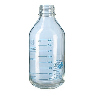 Wheaton Duran 1000-mL Pressure Plus+ Bottles - BOTTLE, GL, CL, PLSTIC COT, PRESUR, W/OCAP, 1L - 218105403