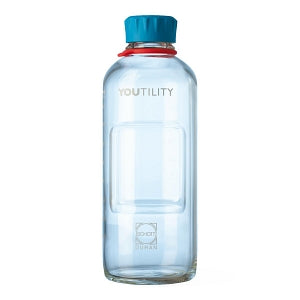 Wheaton Duran Youtility Bottles - BOTTLE, YUTILITY, CLR, W/PP CAP, GL45, 1000ML - 218815457