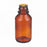 DWK Life Sciences Wheaton Amber Type I Bottle - Type I Borosilicate Glass Media Bottle, Amber, 125 mL, No Cap - 219885