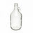DWK Life Sciences Wheaton Type III Clear Bottle - BOTTLE, SMPL, GLS, CLR, SAFTYCT, PTFE / FM, 80OZ - 220738