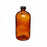 DWK Life Sciences Wheaton Type III Amber Safety Ctd Bottle - BOTTLE, GLS, AMB, RND, PHE, POLY CON LN, 500ML - 220955