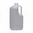 DWK Life Sciences Wheaton Square Bottle - Square HDPE Sample Jug with PV Liner, Natural Color, 1 gal. - 222333