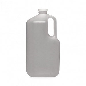 DWK Life Sciences Wheaton Square Bottle - Square HDPE Sample Jug with PV Liner, Natural Color, 1 gal. - 222333