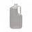 DWK Life Sciences Wheaton Square Bottle - Square HDPE Sample Jug with PV Liner, Natural Color, 1 gal. - 222333