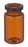 DWK Life Sciences Wheaton Serum Glass Vials - Amber Borosilicate Glass Serum Tubing Vial, 5 mL Size, 22 mm dia. x 40 mm H - 223695