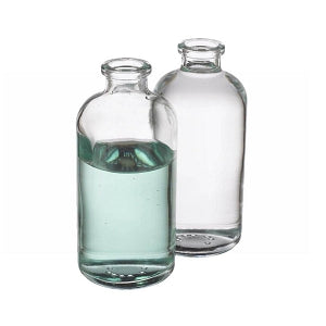DWK Life Sciences Wheaton Clear Glass Serum Bottle - BOTTLE, SERUM, TYPE I, CLR, CRIMP, 20MM, 60ML - 223746