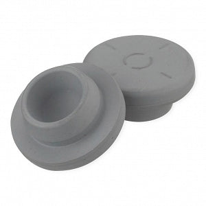 DWK Wheaton Stoppers for Vacule Vials - STOPPER, SNAP-ON, GREY BUTYL, 13X20MM - W224100-181
