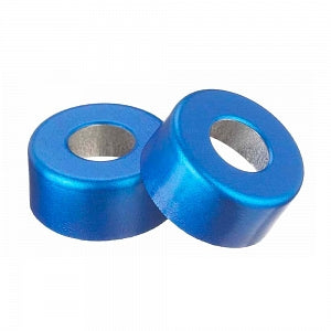 DWK Life Sciences Wheaton Open Top Aluminium 13mm Seal - SEAL, OPEN TOP, ALUM BLU, UNLINED, 13MM - 224177-05