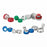 DWK Life Sciences Wheaton Tear Off Aluminium 20mm Seal - Unlined Aluminum Seal, Complete Tear-Off, Red, 20 mm - 224193-06