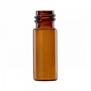 DWK Life Sciences Wheaton Screw Top E-Z Amber Vial - E-Z VIAL, GLS, AMB, STEP, SCREW, 10-425, 1.8ML - 224628