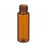 DWK Life Sciences Wheaton Amber Glass E-C Vial - E-C Glass Sample Vial, No Cap, Amber, 2 mL - 224711