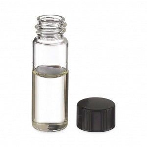DWK Life Sciences Wheaton Clear Glass E-C Vial - Type I Borosilicate E-C Glass Vial with RBR-Lined Cap, Clear, GPI 13-425 Closure Size, 4.0 mL - 224722