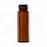 DWK Life Sciences Wheaton Amber Glass Screw Top Vial - Type I Borosilicate Glass Vial with Screw Top, Amber, 4 mL - 224795