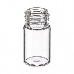 DWK Life Sciences Wheaton Clear Sample Vial In Lab File - VIAL, SHORTY, GL, CLR, S / T, 15-425, NO CAP, 4ML - 224822