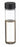 DWK Wheaton Lab File Clear Glass Sample Vials with Caps - VIAL, SAMPL, GL, CLR, S / T, LAB FL, RUB LN, 24ML - 224888