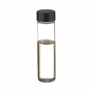 DWK Wheaton Lab File Clear Glass Sample Vials with Caps - VIAL, SAMPL, GL, CLR, S / T, LAB FL, RUB LN, 24ML - 224888