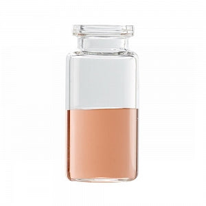 DWK Life Sciences Wheaton Round Bottom Headspace Vial - Type I Borosilicate Glass Headspace, Clear, 10 mL - 225278