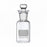 DWK Life Sciences Wheaton Glass BOD Bottle Robotic Stopper - BOD Clear Glass Bottle with Glass Robotic Stopper, 60 mL, Unnumbered - 227494-00