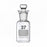 DWK Life Sciences Wheaton Glass BOD Bottle Robotic Stopper - BOD Clear Glass Bottle with Glass Robotic Stopper, 60 mL, Numbered 37-72 - 227494-02