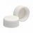 DWK Life Sciences Wheaton Poly-Vinyl Liner Cap - Polypropylene Screw-On Cap with Poly / Vinyl Liner, White, Cap Closure Size 20-400 - 239205