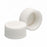 DWK Life Sciences Wheaton Poly-Vinyl Liner Cap - Polypropylene Screw-On Cap with Poly / Vinyl Liner, White, Cap Closure Size 13-425 - 239401