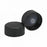 DWK Life Sciences Wheaton Phenolic PE Cone Liner Cap - Phenolic Screw-On Cap with PE Cone Liner, Black, Cap Closure Size 22-400 - 239455