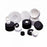 DWK Life Sciences Wheaton PP / Silicone Microlink Cap - CAP, CLS TOP, PP, WHT, 24-400, PP / SIL / PTFE LN - 240251-01