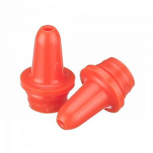 DWK Life Sciences Wheaton 13mm LDPE Control Dropper Tip - LDPE Extended Control Dropper Tip, 13 mm, Orange - 242413